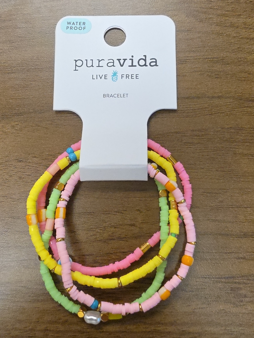 Pura Vida Pink, Le Jolie Stretch Bracelet Pack